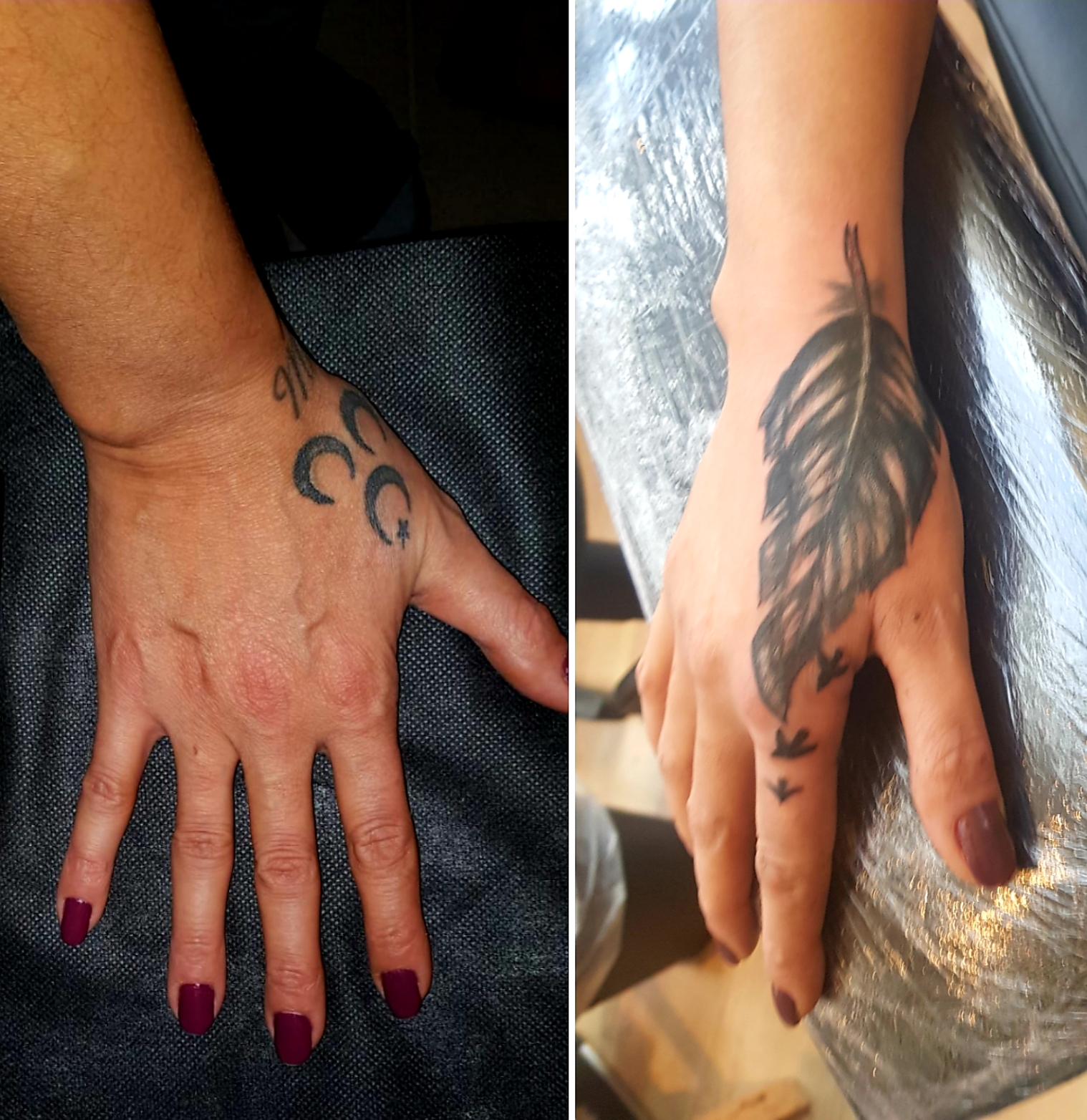 cover hand